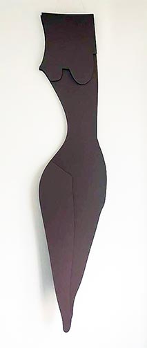 Woman, Corten steel, Sculpture, Eti More